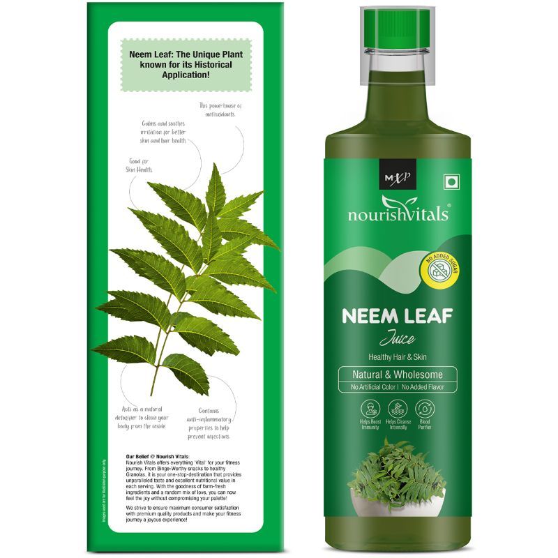 Nourish Vitals Neem Leaf Juice Buy Nourish Vitals Neem Leaf Juice