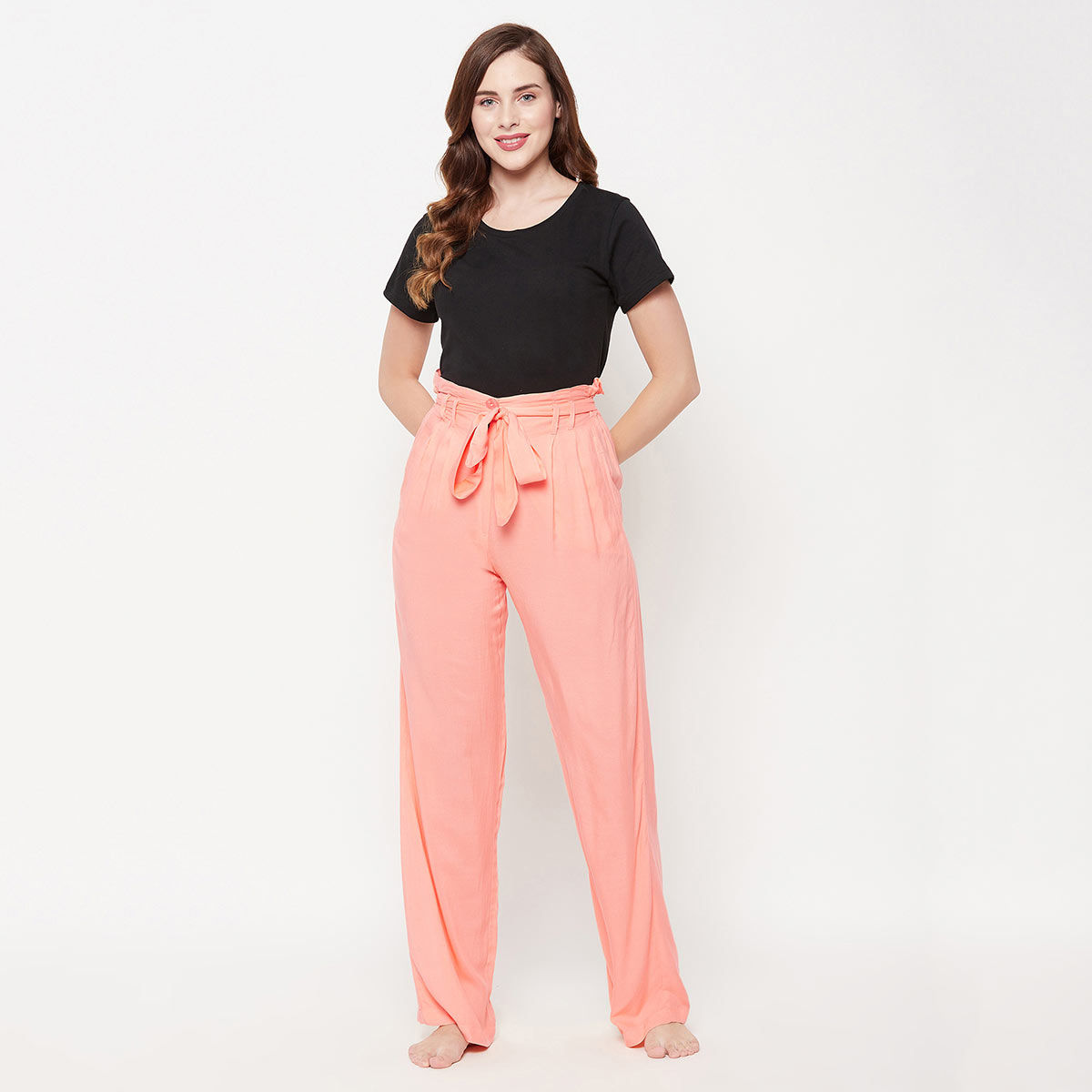 Sequin Colour Block Wide Leg Trousers  Nasty Gal
