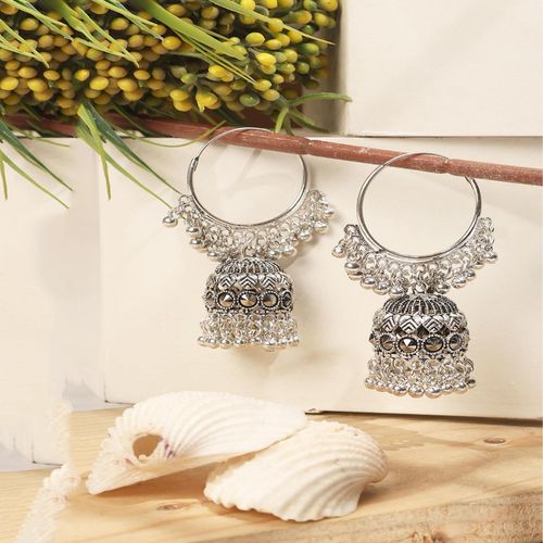 Myntra Jewels Galaxy Hair Clips Anika's Creations Stylish And Antique Handmade Celebrity Inspired Latest  Trendy Jhumka Earrings