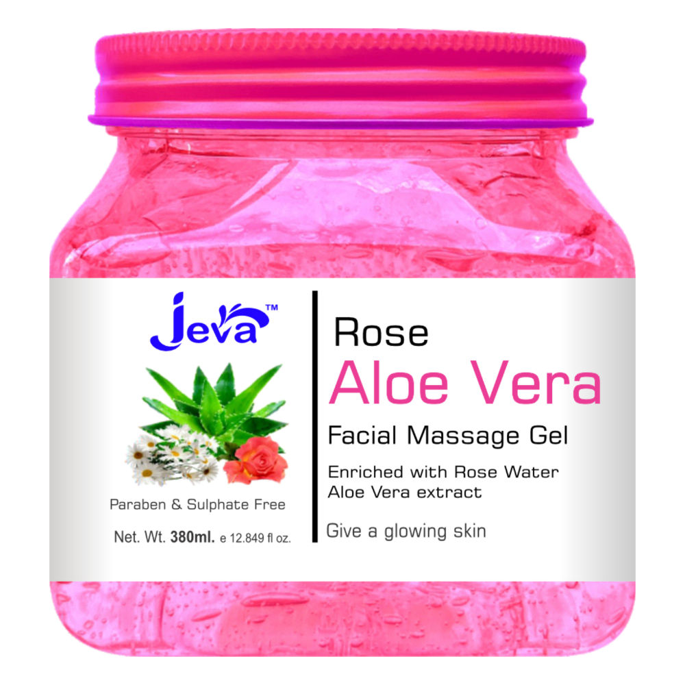 Jeva Rose & Aloevera Facial Massage Gel