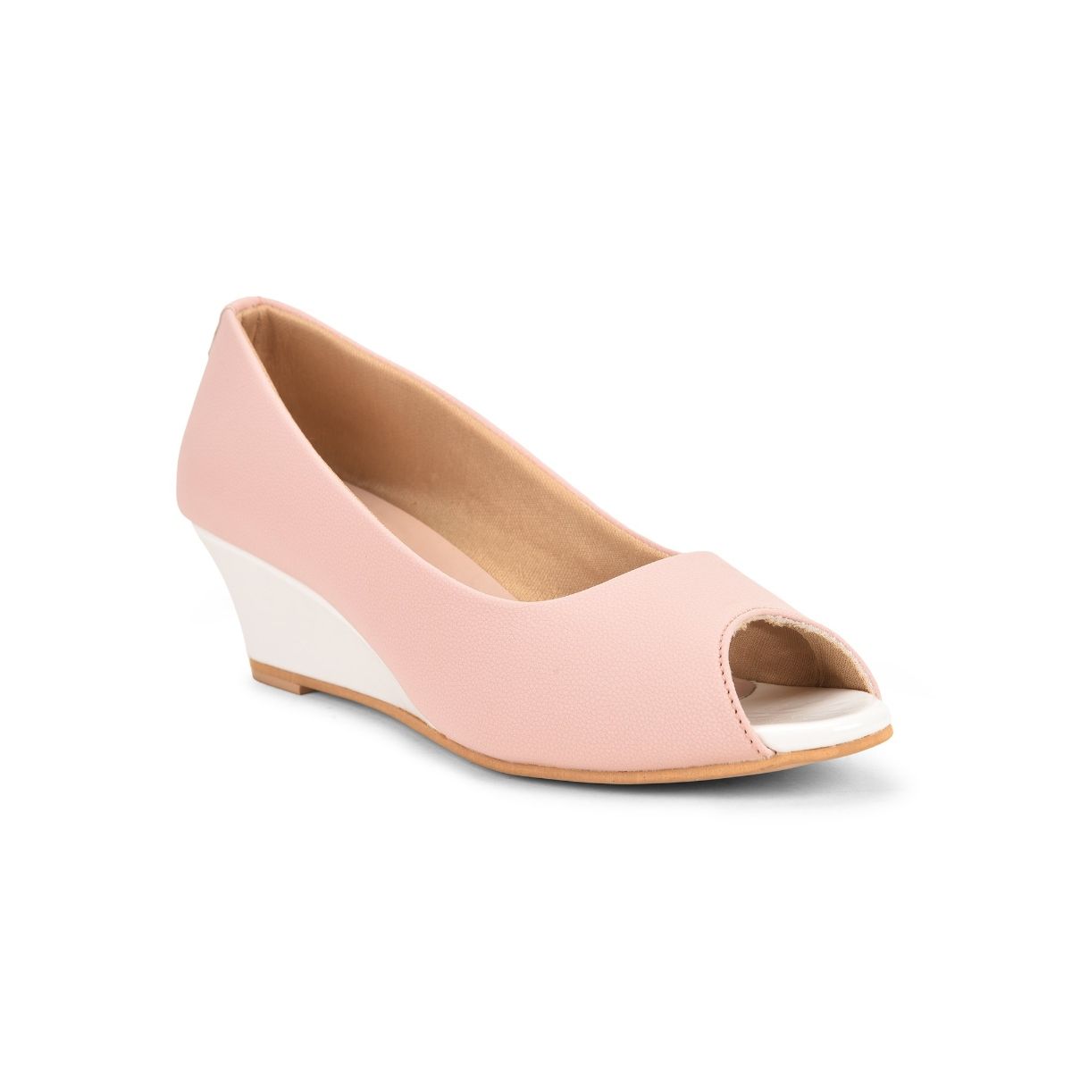 Nude high online wedges