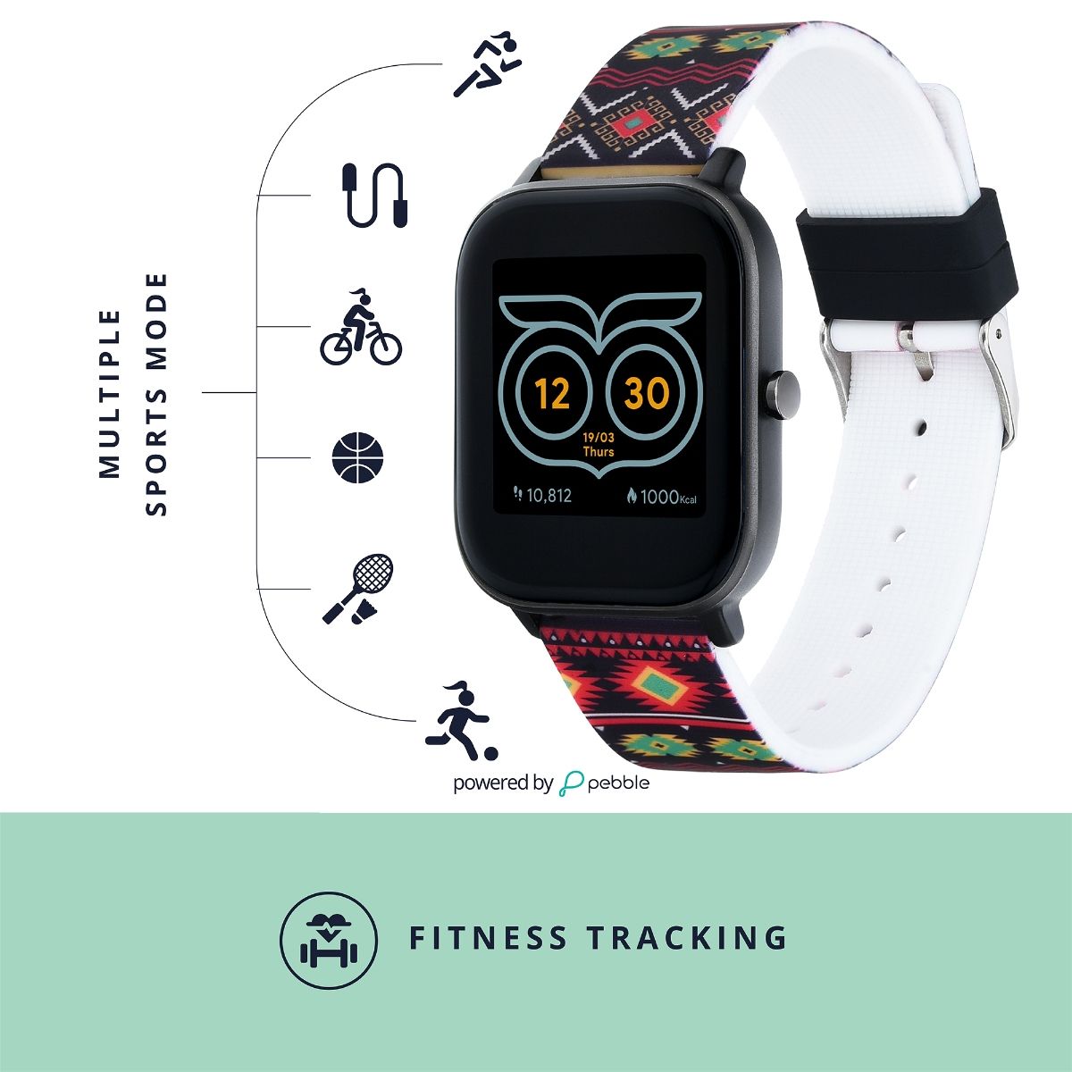 Chumbak Squad Smartwatch Aztec Marvel For Women Buy Chumbak Squad