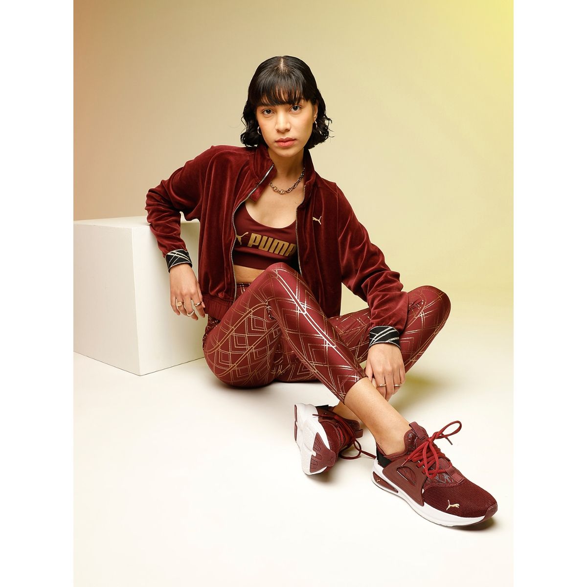 Puma Softride Enzo Evo Metallic Womens Maroon Walking Shoes: Buy Puma  Softride Enzo Evo Metallic Womens Maroon Walking Shoes Online at Best Price  in India | Nykaa