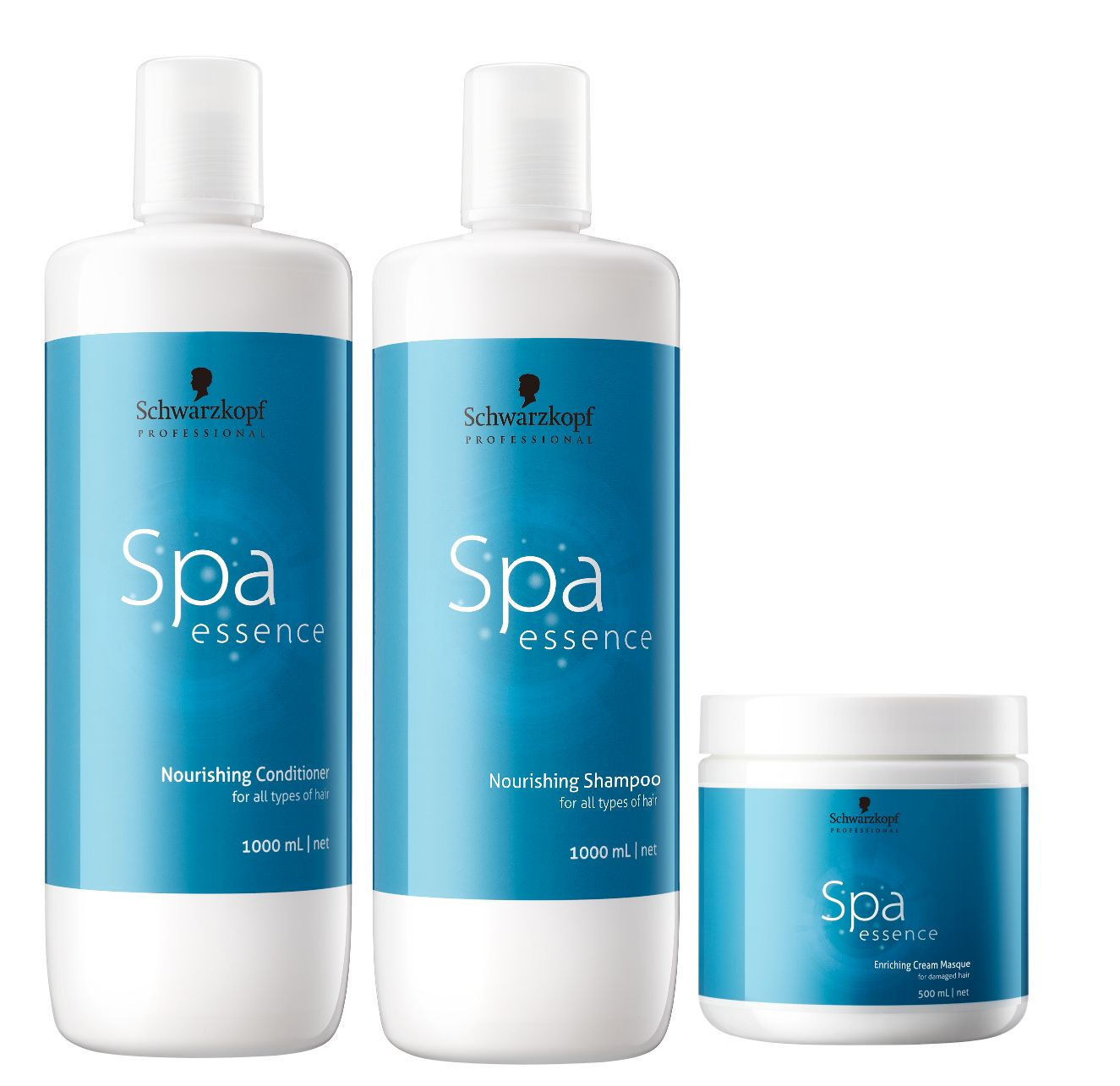 Schwarzkopf Professional Bonacure Scalp Genesis Spa Essence Nourishing Shampoo, Conditioner with Enriching Masque Combo