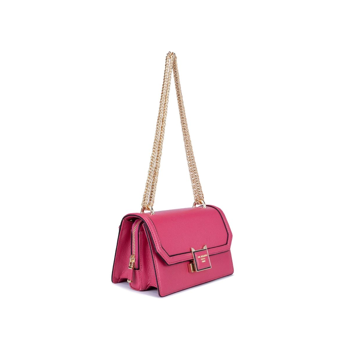 Lima leather pinky purse - hot pink main image 1