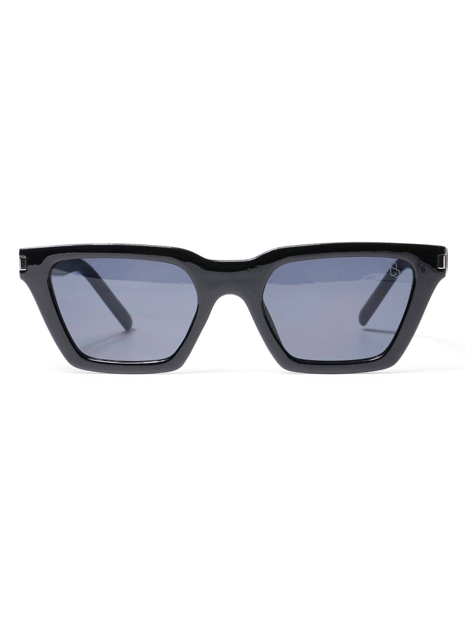 Eyejack Women Plastic Black Cat Eye Full Rim Sunglasses-3800Cl524 (56)