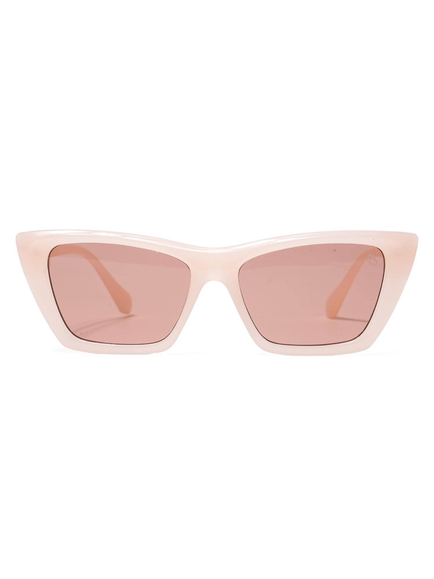 Eyejack Women Plastic Pink Cat Eye Full Rim Sunglasses-58017Cl546 (52)