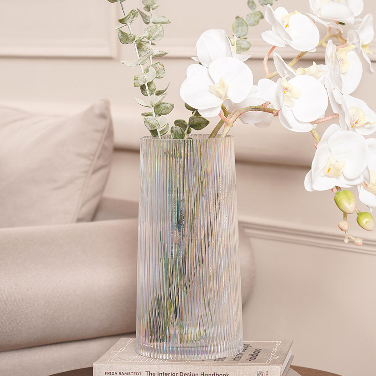 Pure Home + Living Grice Large Grey Vase Buy Pure Home + Living Grice Large Grey Vase Online at