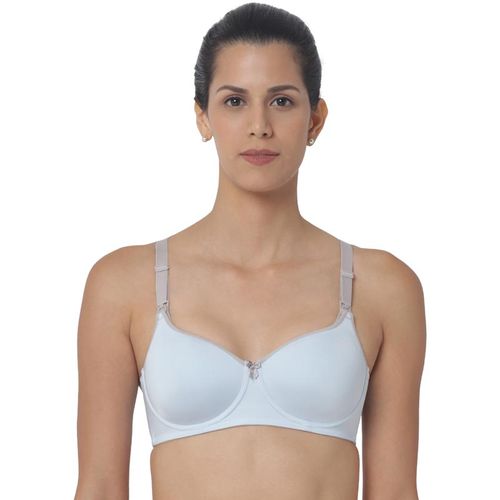 Triumph Mamabel 139 Wireless Padded Full Coverage Comfortable Maternity Bra  - Blue (34D)