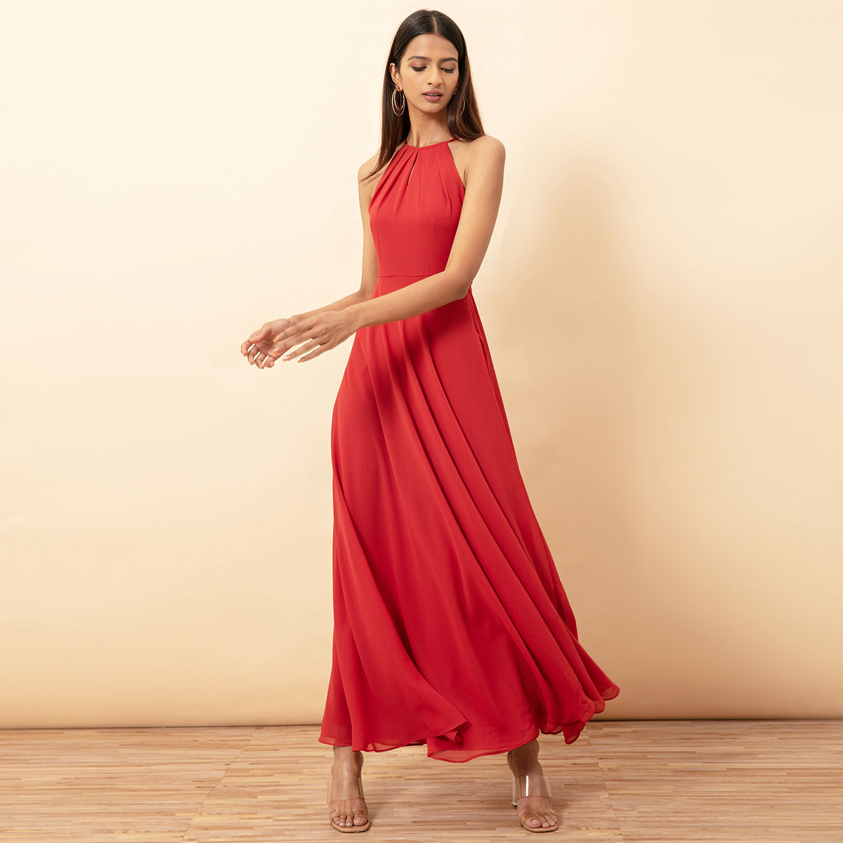 Buy Twenty Dresses By Nykaa Fashion Tropical Escape Dress - Pink Online