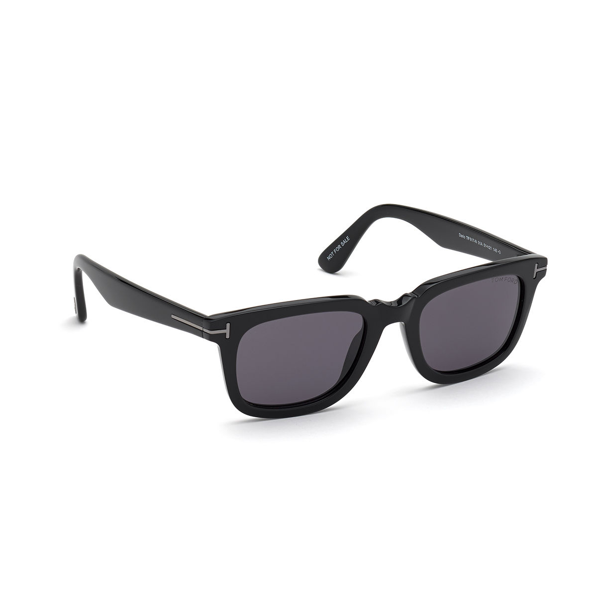 Buy Tom Ford Sunglasses Black Plastic Sunglasses FT0817-N 53 01A