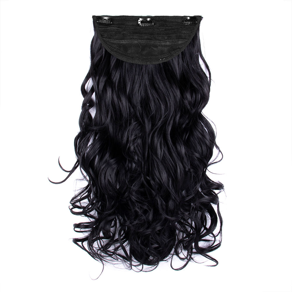 Streak Street Clip-In 24 Full-Wavy Jet Black Hair Extensions: Buy Streak  Street Clip-In 24 Full-Wavy Jet Black Hair Extensions Online at Best Price  in India | Nykaa