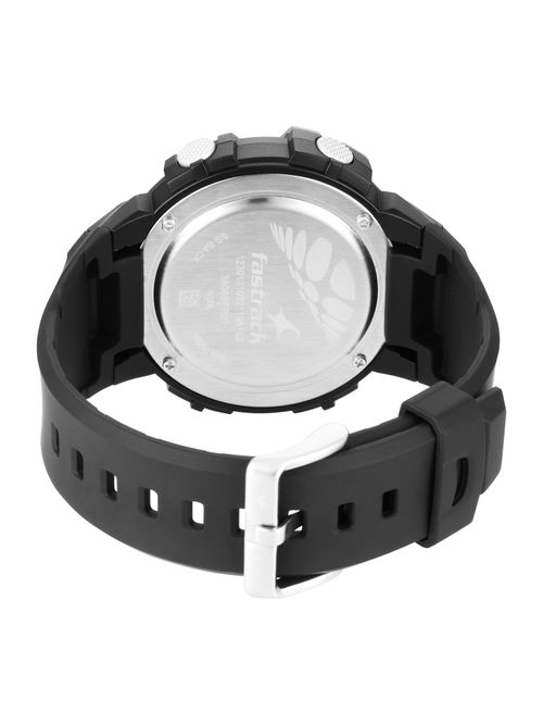 Buy Fastrack Watches Streetwear 38068PP01-Grey Dial Analog-Digital