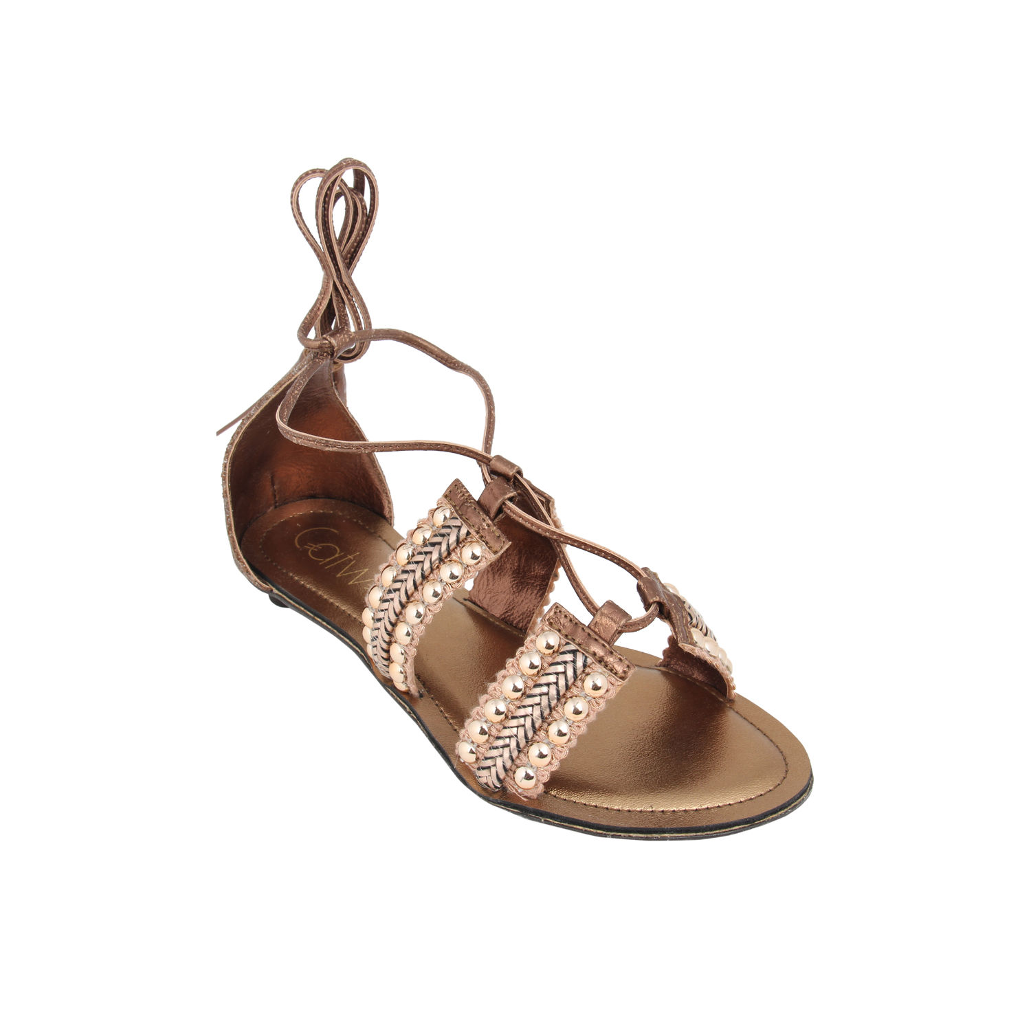 Cute Brown Sandals - Lace-Up Sandals - Vegan Leather Sandals - $39.00 -  Lulus