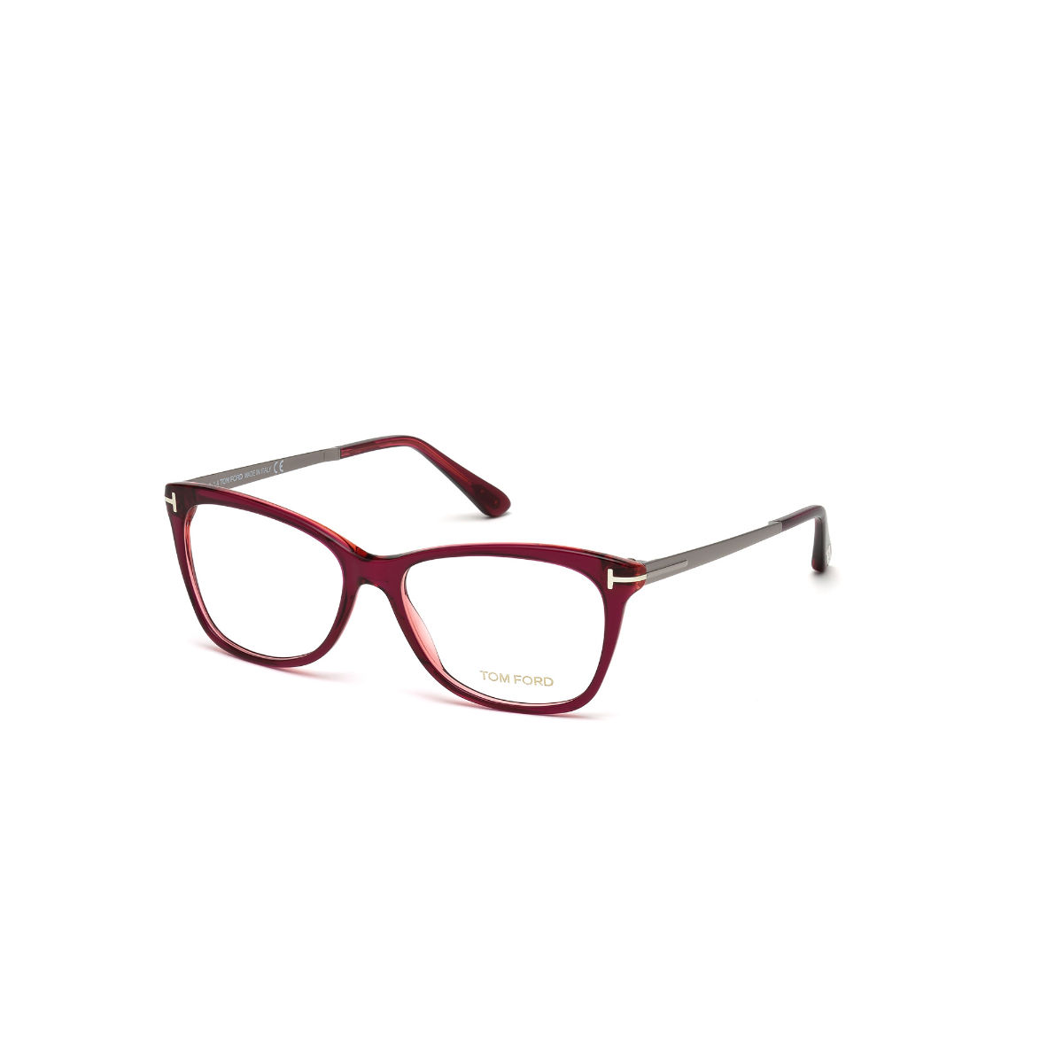 Tom Ford Eyewear Purple Plastic Frames FT5353 52 075