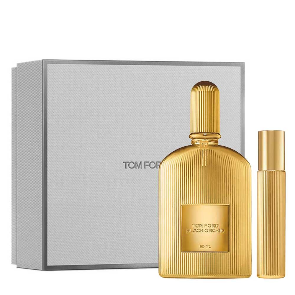 Tom Ford Black Orchid Parfum Set - Black Orchid 50ml Parfum + Black Orchid 10ml Travel Spray