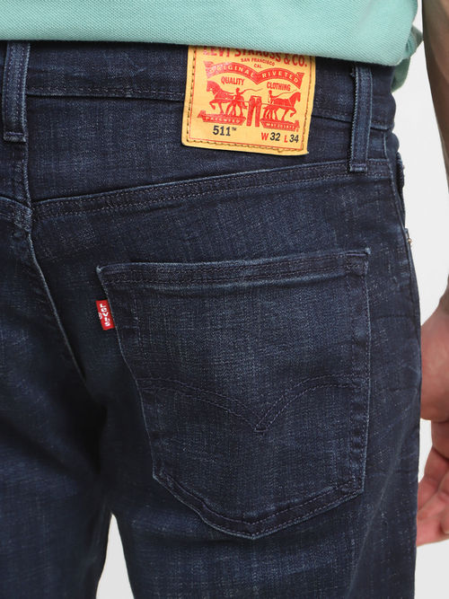 Buy Levi's Men Mid-Rise 511 Slim Fit Heavy Fade Stretchable Jeans