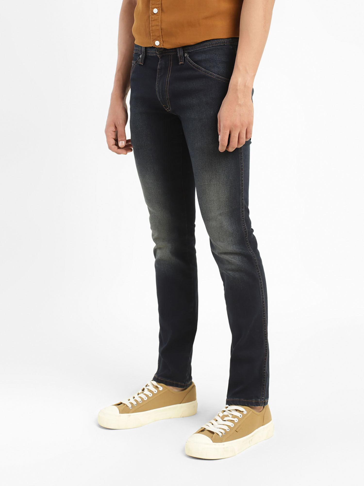 Buy Levi s Men Skinny Fit Heavy Fade Stretchable Jeans Online