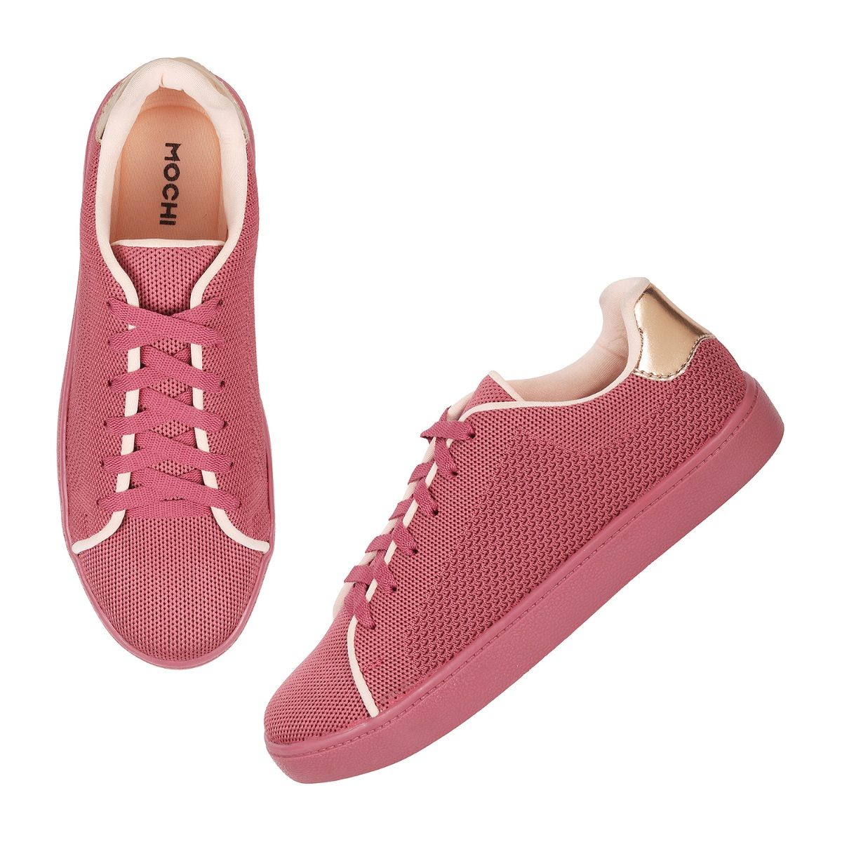 Buy Mochi Men White Synthetic Flat Shoes (71-9683-16-39) Size (5 UK/India  (39EU)) at Amazon.in