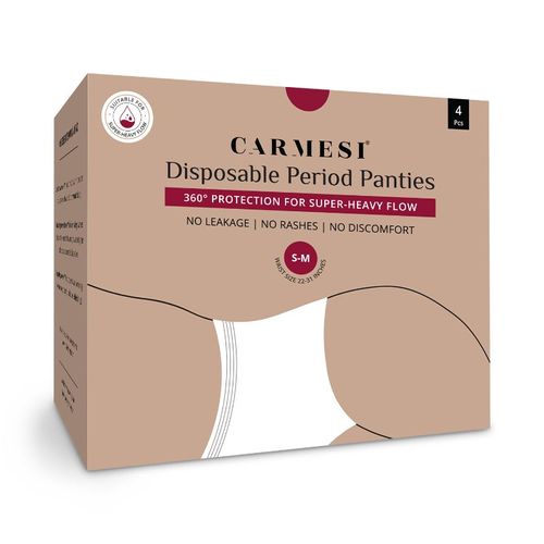 Buy Carmesi Disposable Period Panties (S-M)