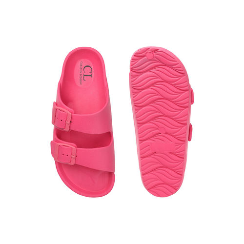 Flip Flops Chanclas Fucsia Carlton London Womens Fuchsia Pink - Main Image