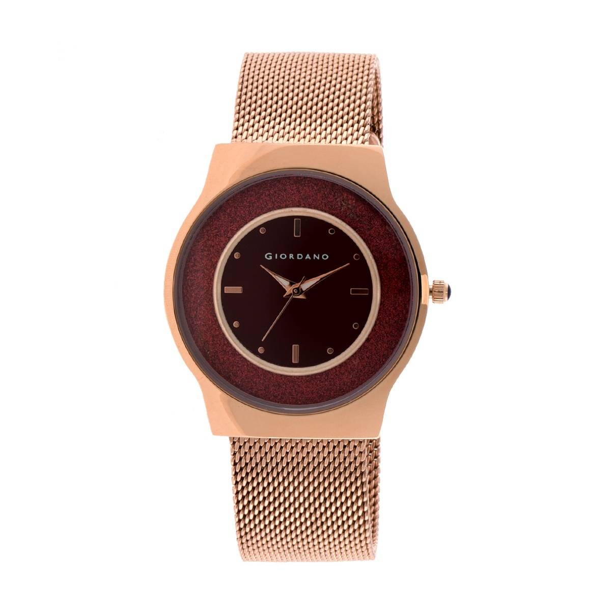 Giordano Red Dial Analog Wrist Watch for Women - R4008