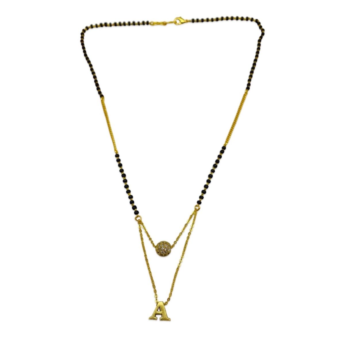 A discount letter mangalsutra