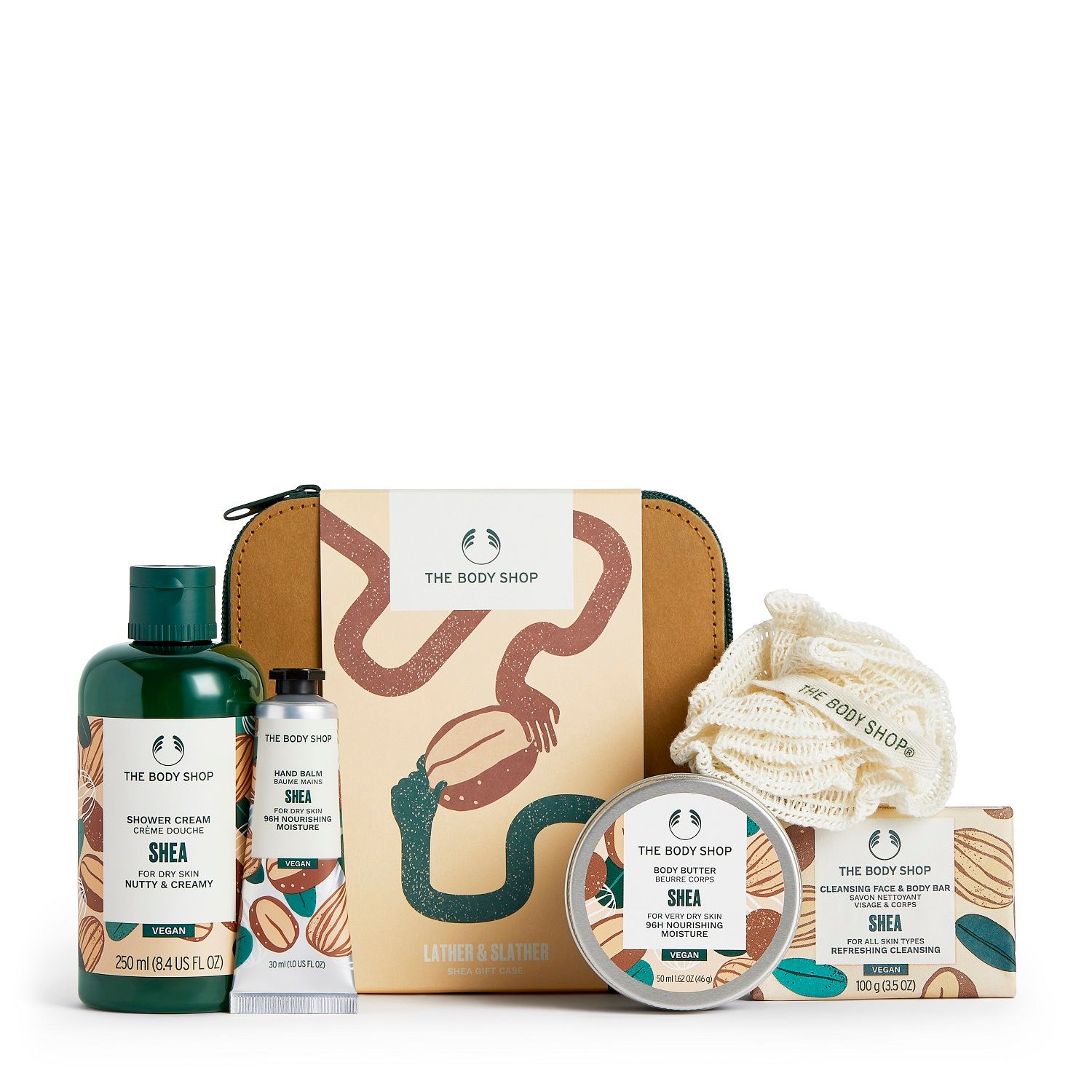 The Body Shop Shea Shower Cream, Body Butter, Hand Balm, Soap & Remie