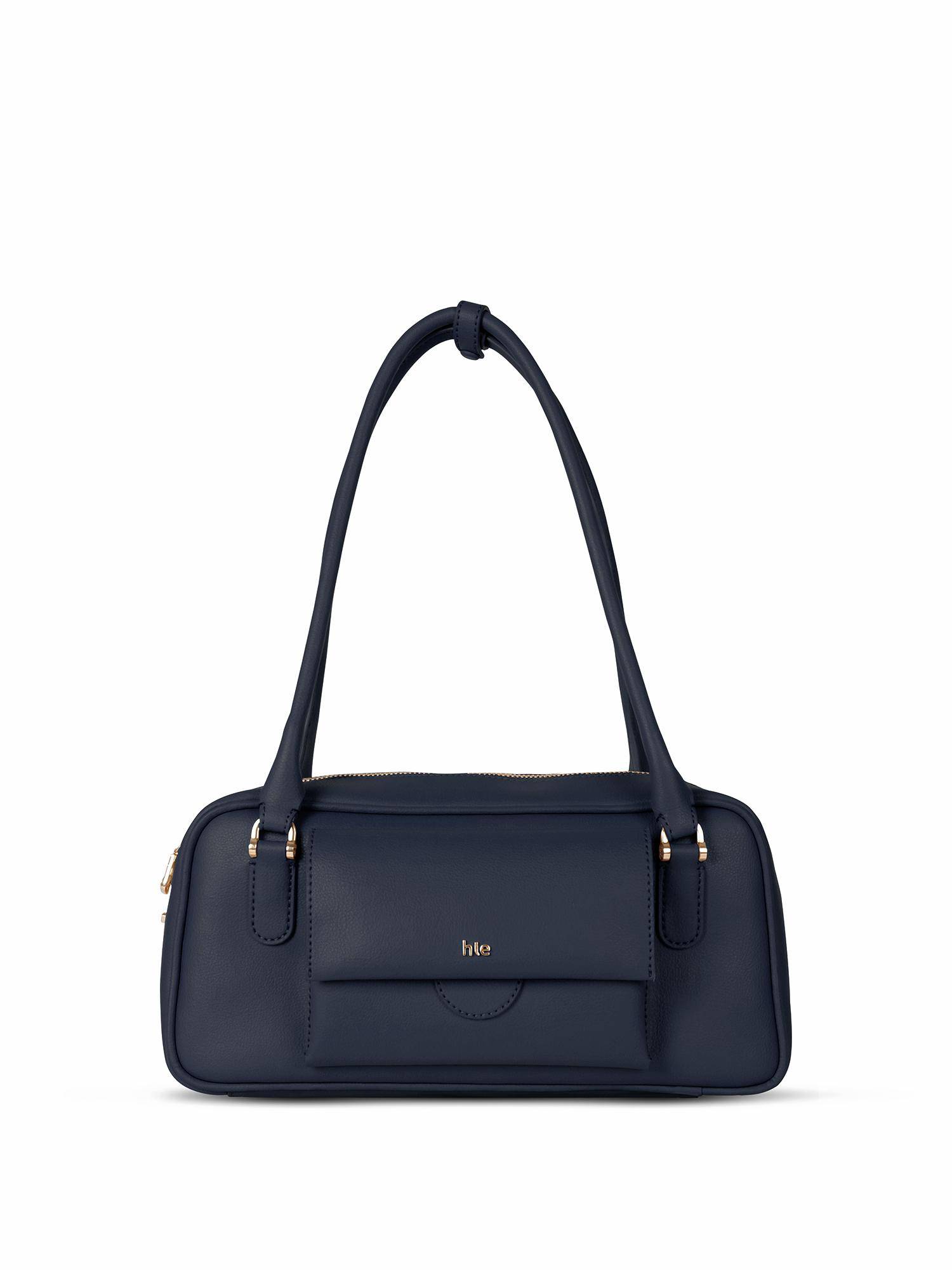 HIE Women Chloe Midnight Navy Blue Shoulder Bag (M)