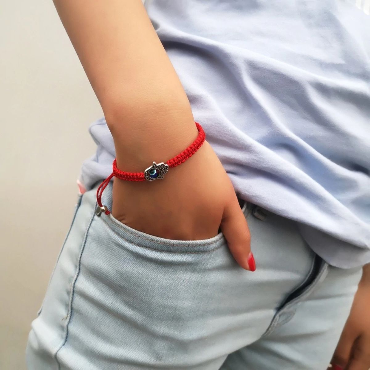 Meaning of red string bracelet How to wear it correctly