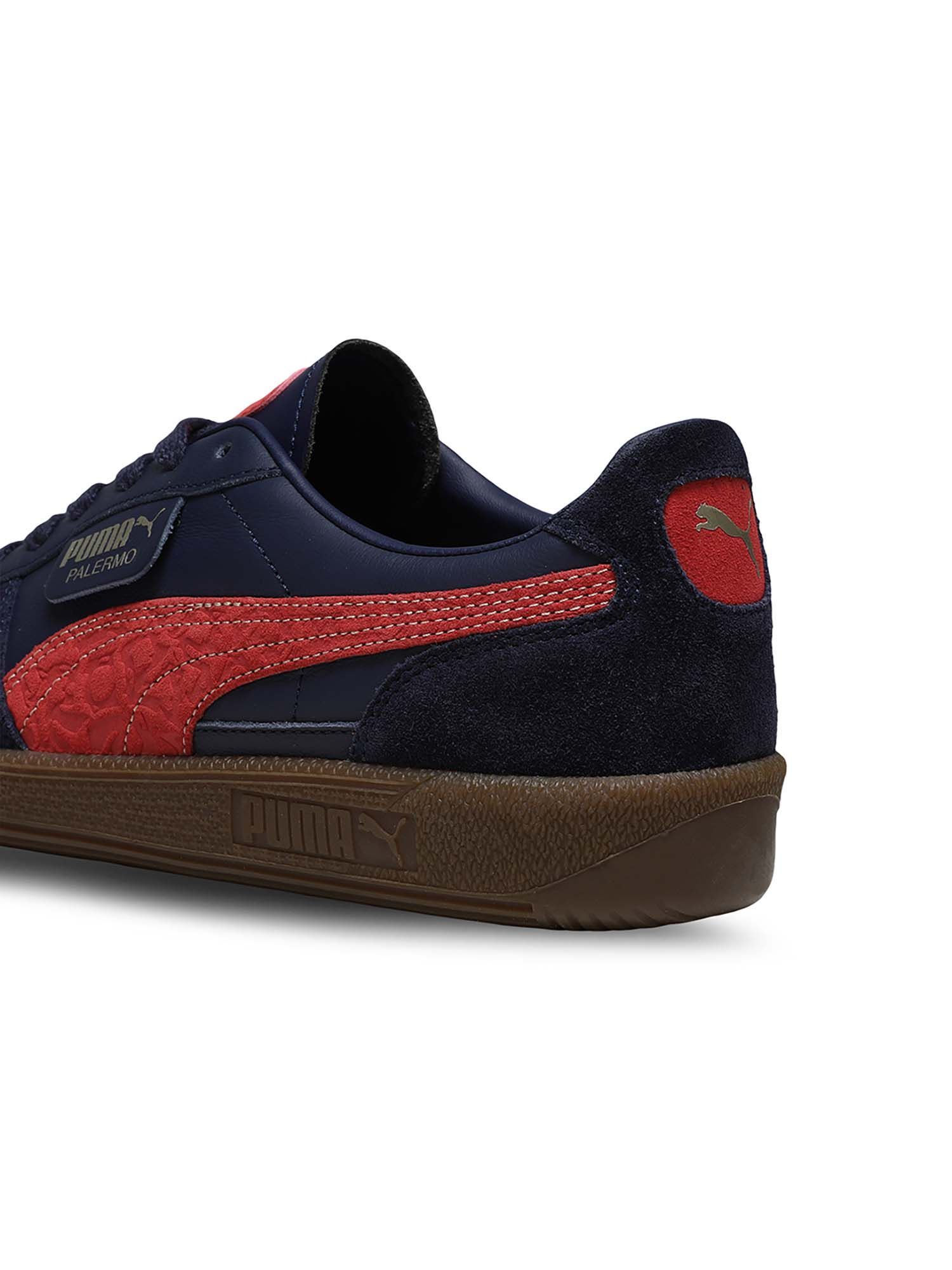 Buy PUMA x RCB 2026 Palermo Leather Sneakers Online