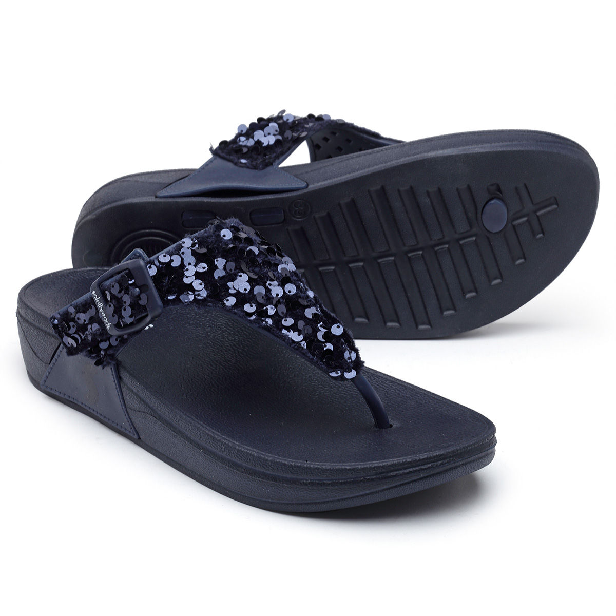 Sparkly outlet womens slippers
