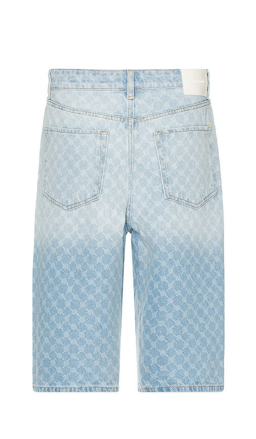 Buy Daily Paper Zella Monogram Denim Shorts Online