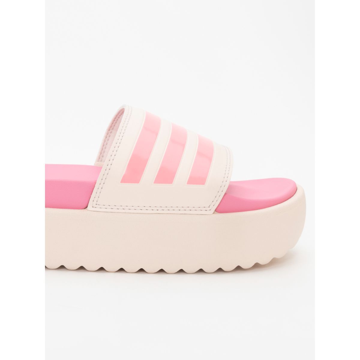 adidas Adilette Platform Slider Pink UK 4