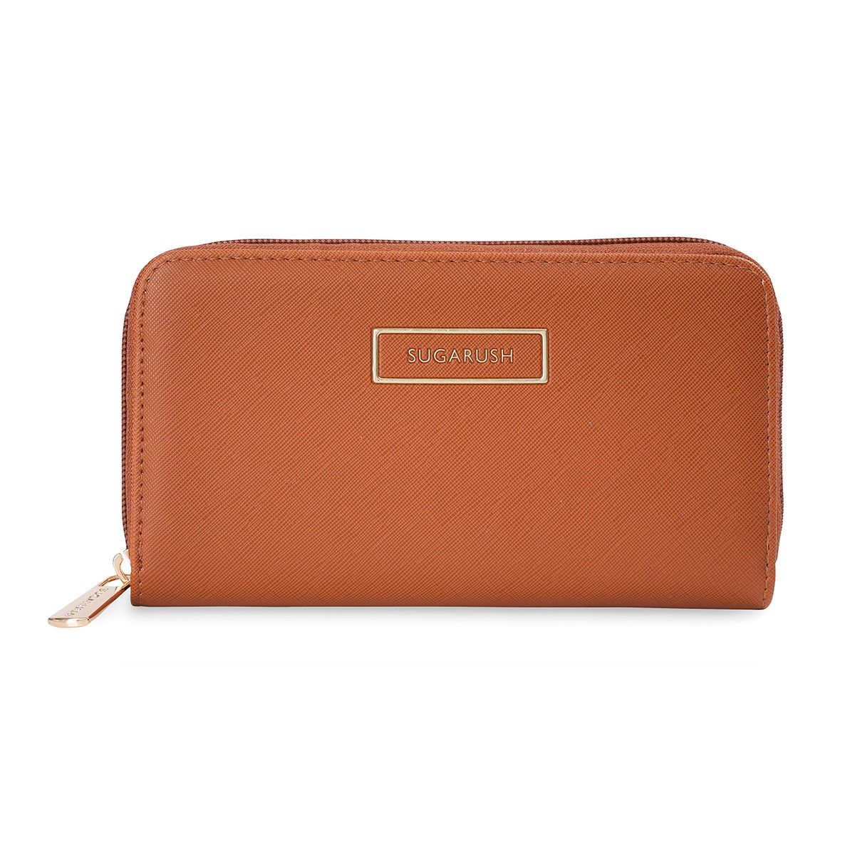 Buy Sugarush Esther Women Pu Wallet Tan Online