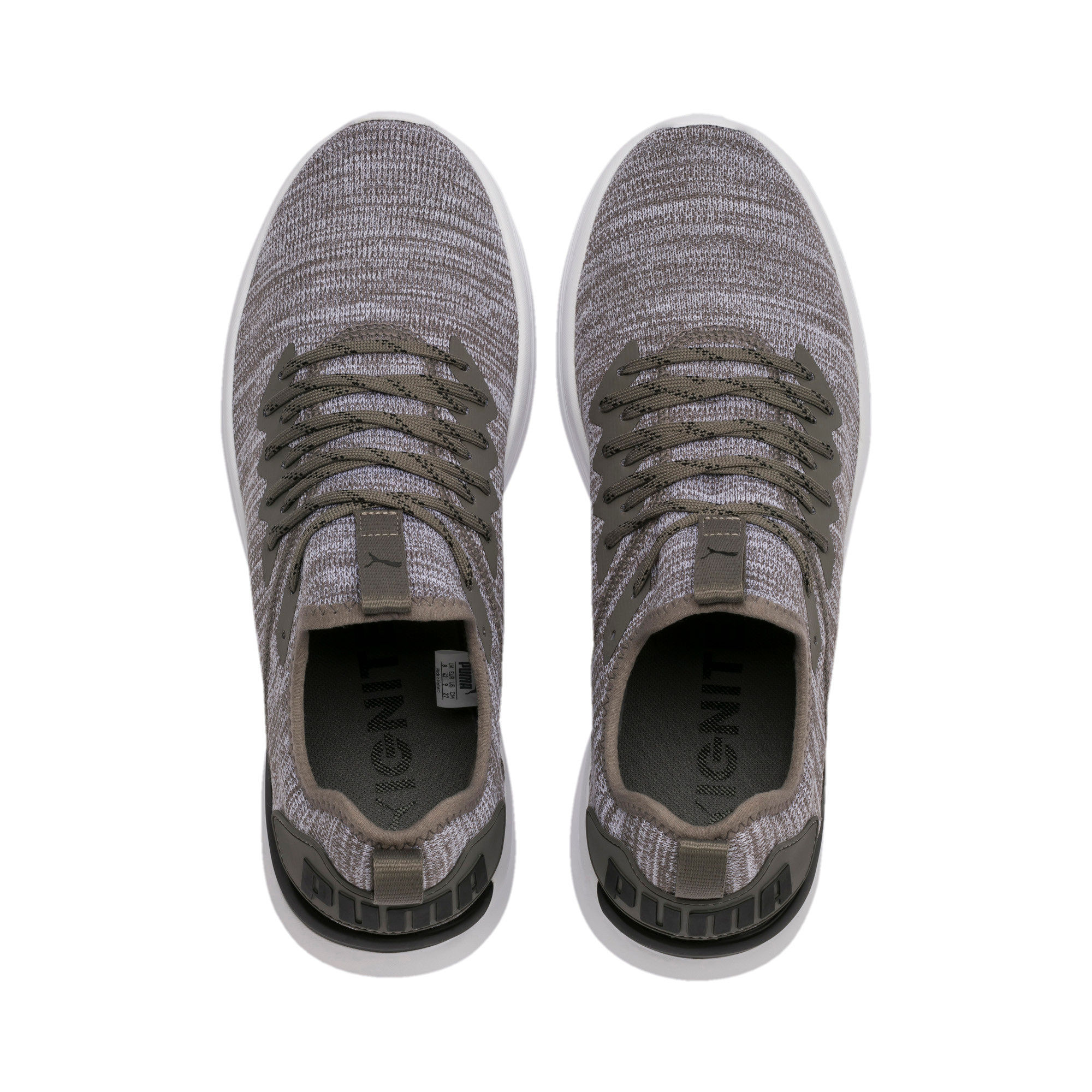 Puma ignite top evoknit mens silver