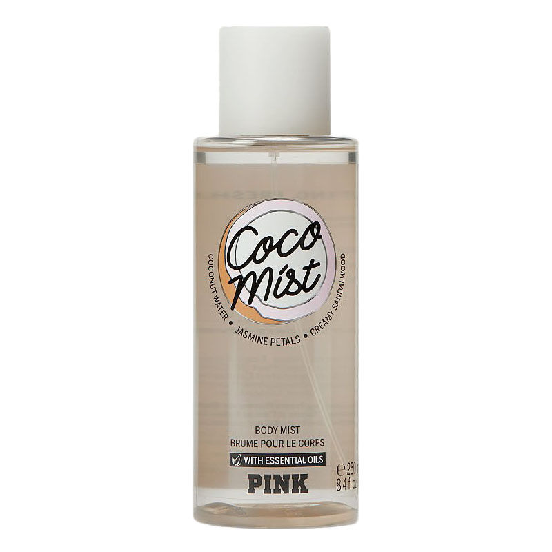 Victoria's Secret Scents X Pink Coco Mist Body Mist With Essential Oils Pink Coconut (250ml) At Nykaa, Best Beauty Products Online