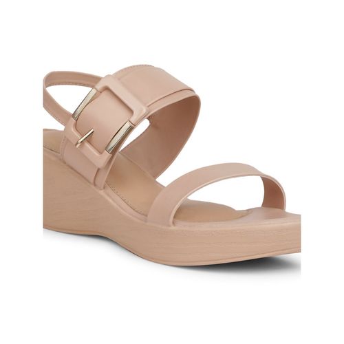 Bata Peach Women Wedge Sandals (UK 5)