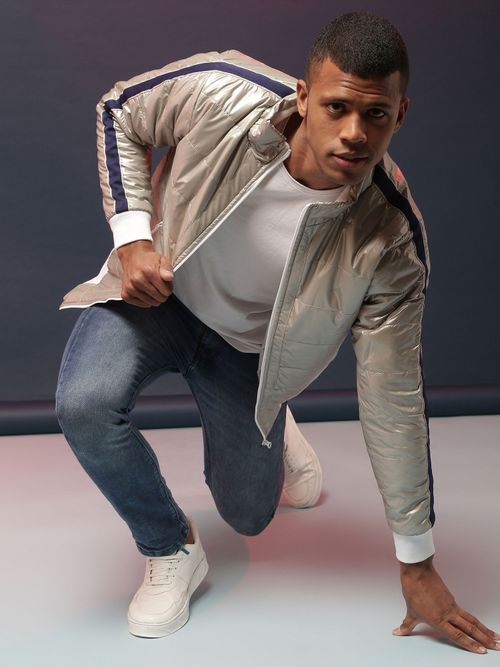 Buy Campus Sutra Men Solid Stylish Casual Winter Bomber Jackets Online