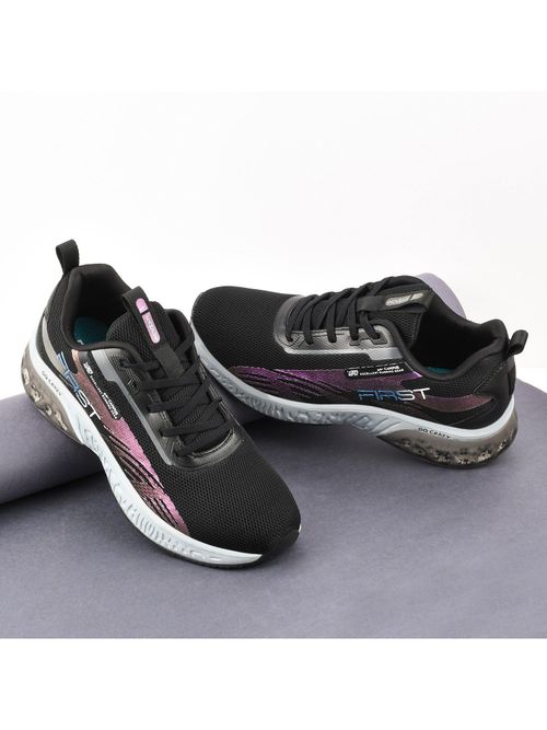 Campus First Black Running Shoes