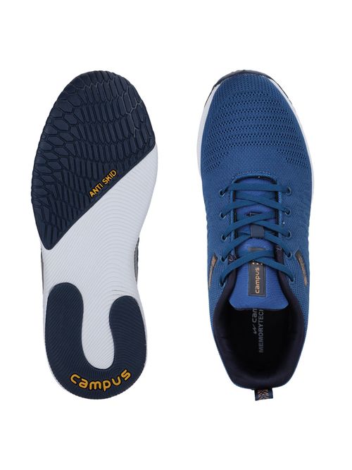 Campus Toll Blue Mens Running Shoes