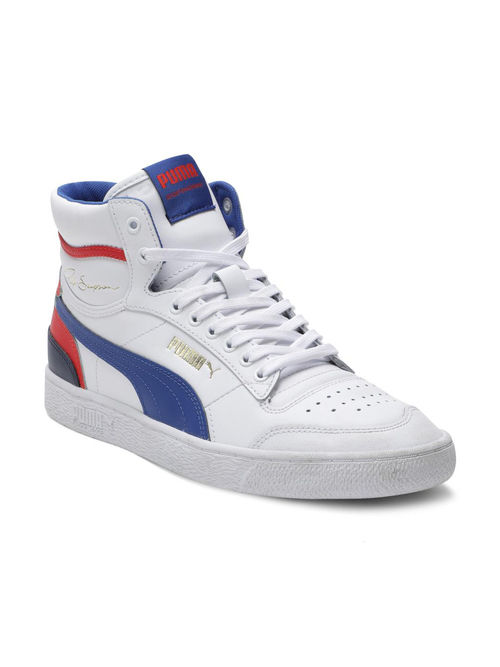 Buy Puma Ralph Sampson Mid Unisex Casual Shoes White (11) Online