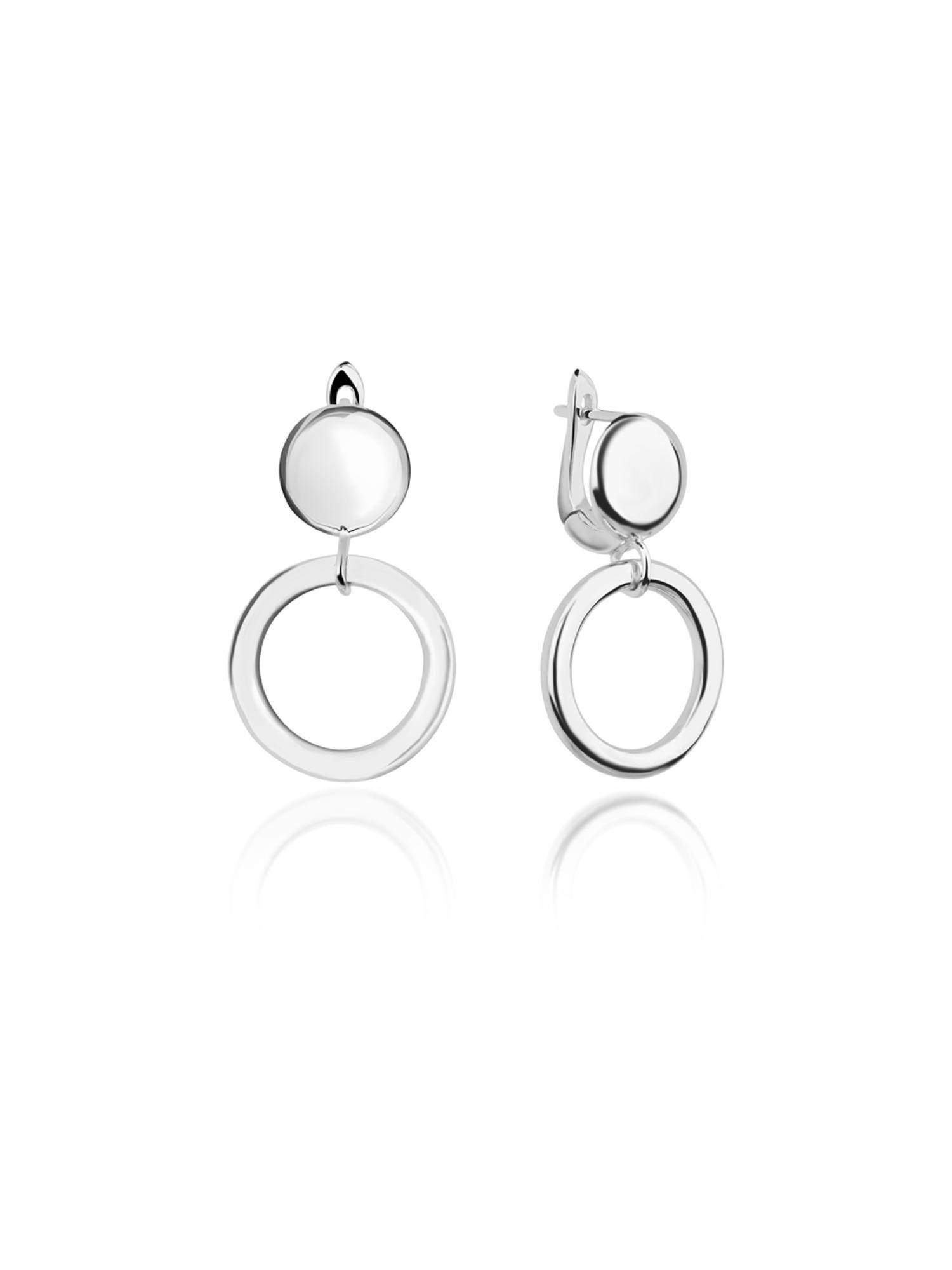 Nistra 925 Sterling Silver Uber Chic Dangler Drop Earrings