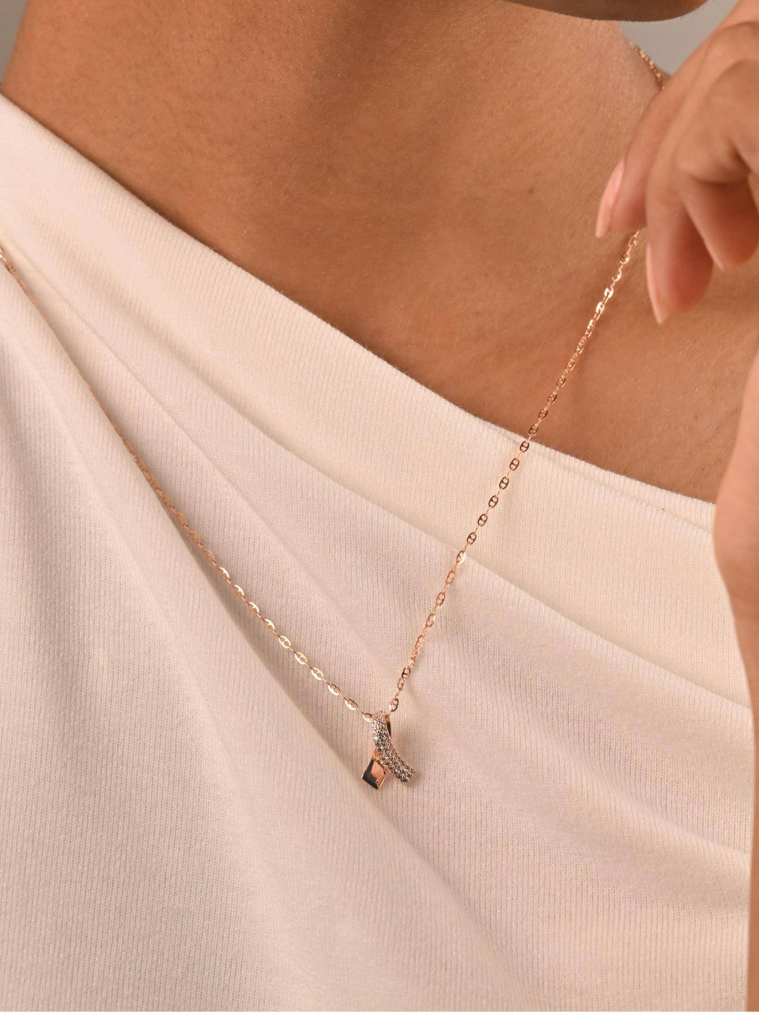 Nistra 925 Sterling Silver Harmony of Hope Necklace (Adjustable)