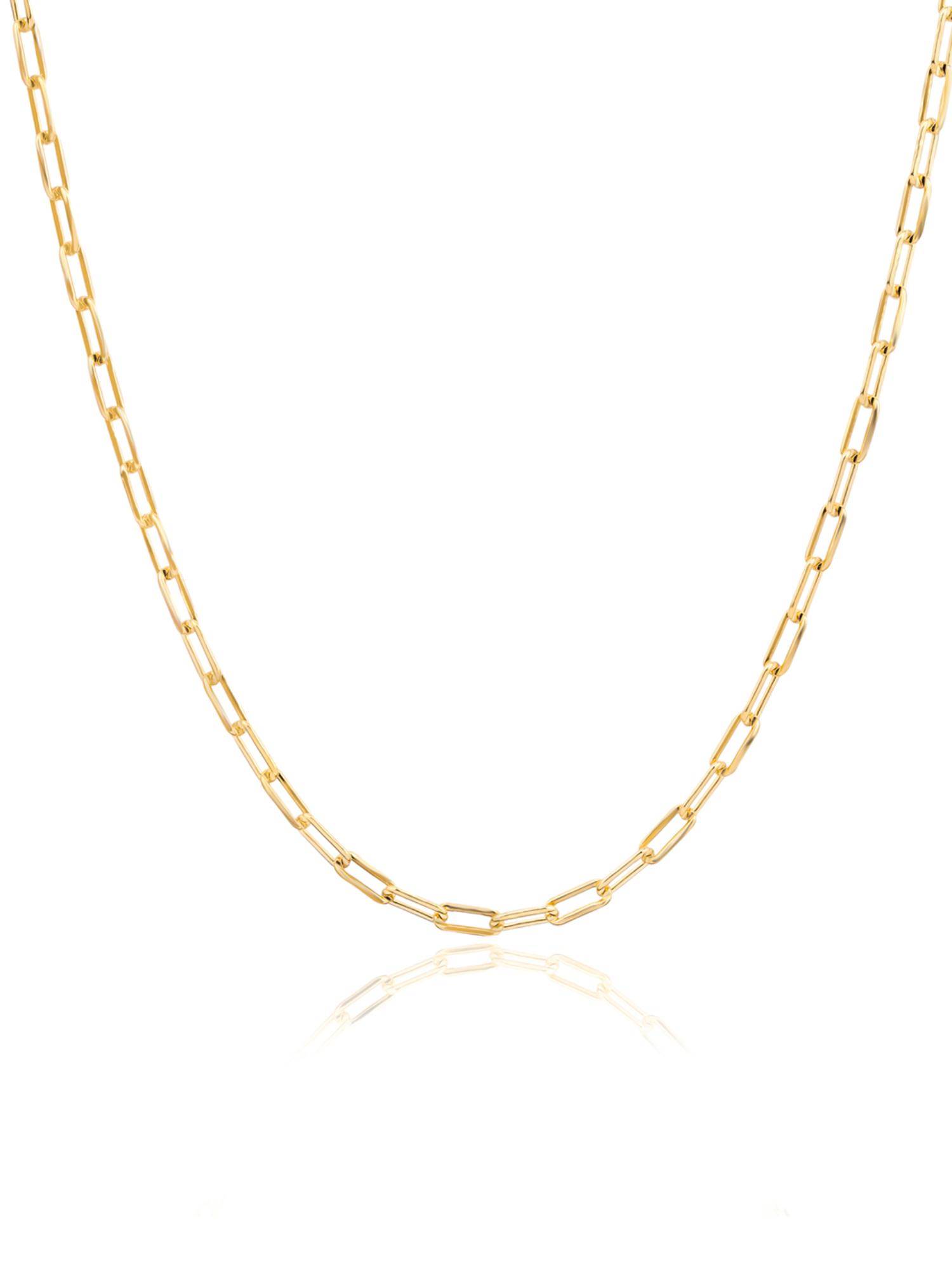 Nistra 925 Sterling Silver Suave Minimalist Link Chain (Adjustable)