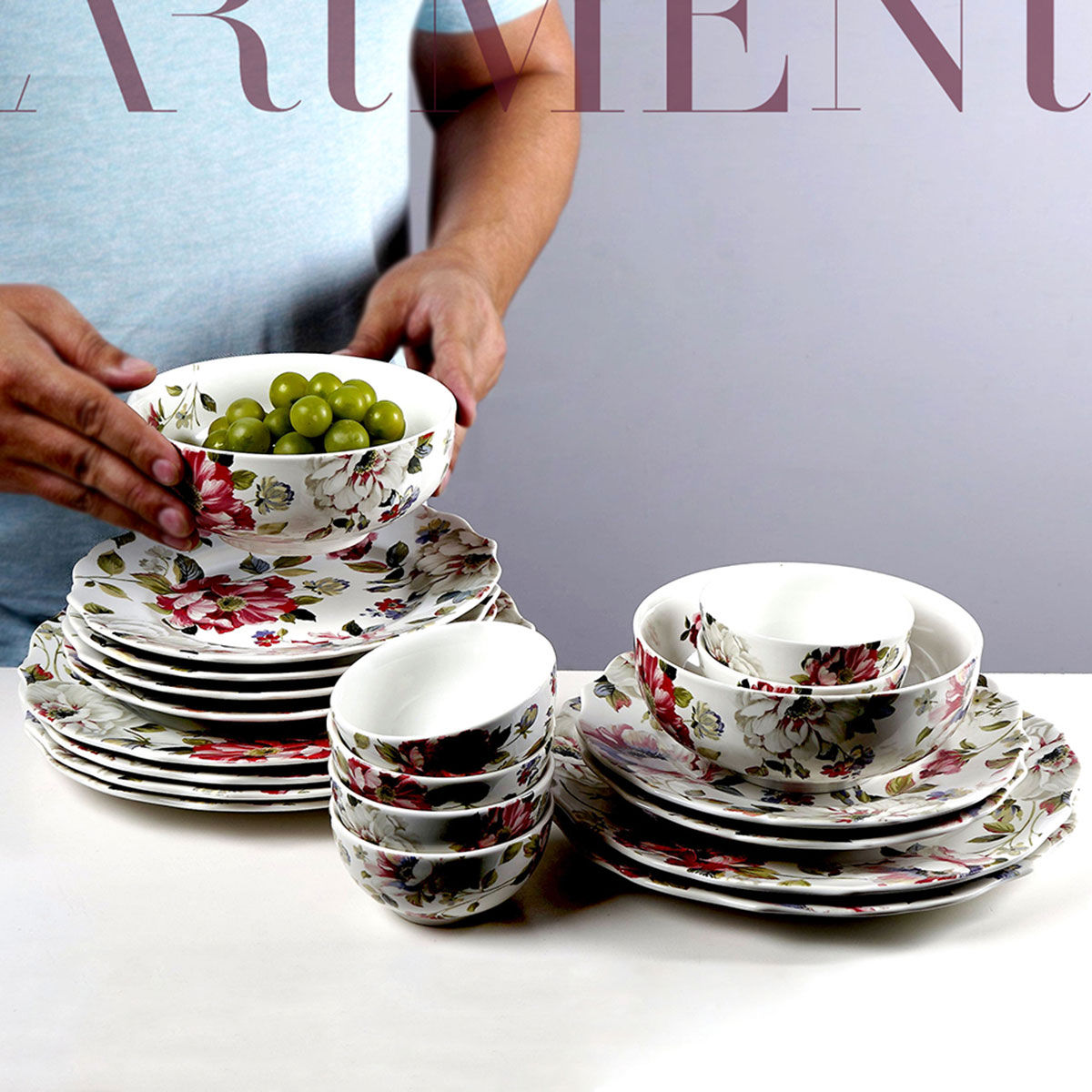 Complete dinner set new arrivals