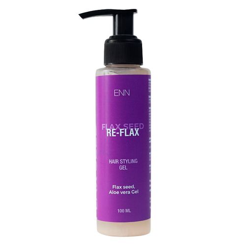 ENN RE-FLAX Frizz Control Hair Styling Gel, with Flax seed and Aloe vera:  Buy ENN RE-FLAX Frizz Control Hair Styling Gel, with Flax seed and Aloe  vera Online at Best Price in