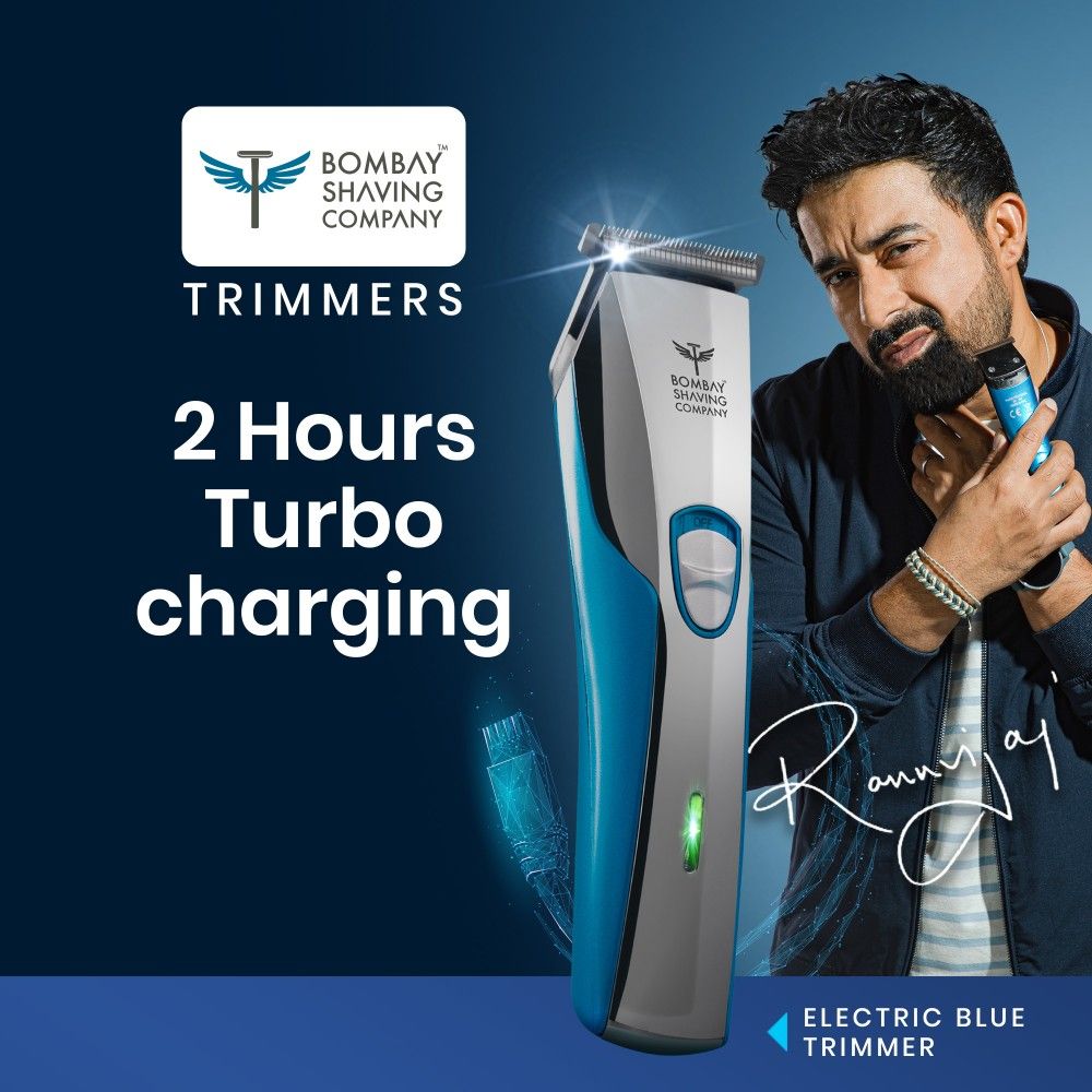 Bombay Shaving Company Electric Blue Beard Trimmer