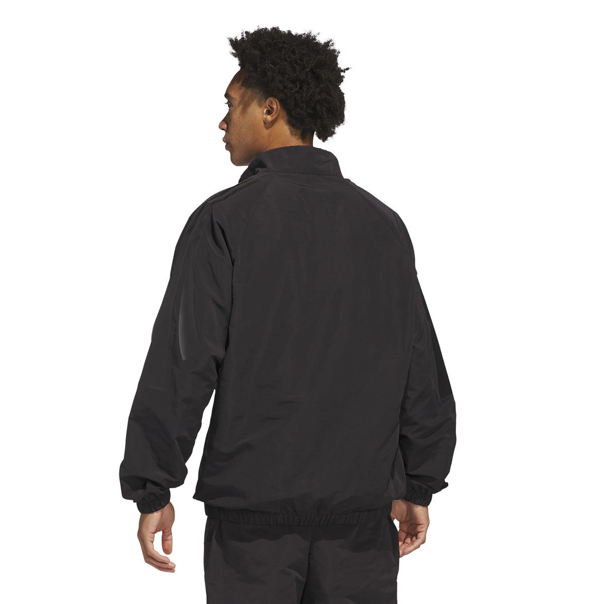 Buy adidas Unisex Black Solid 1/2 Zip Basketball Jacket Online