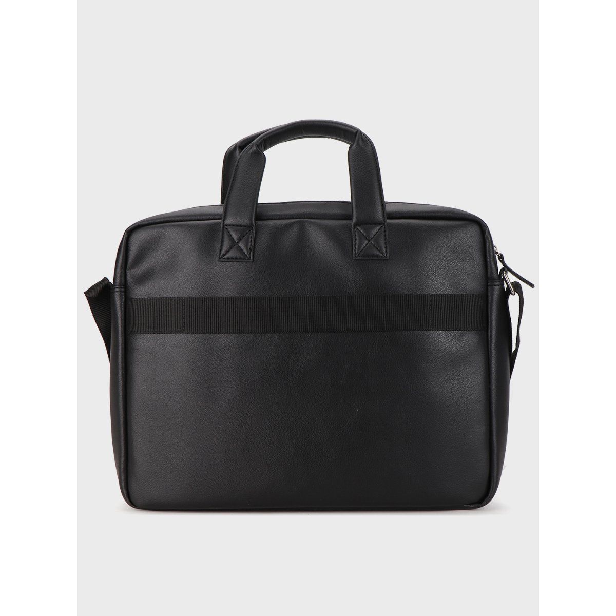 Swiss Military Larin Black Leather Laptop Bag for Men: Buy Swiss ...